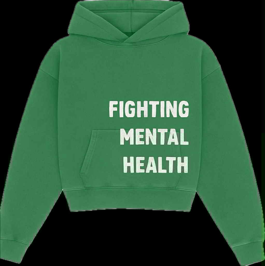 Green FMH Hoodie Front