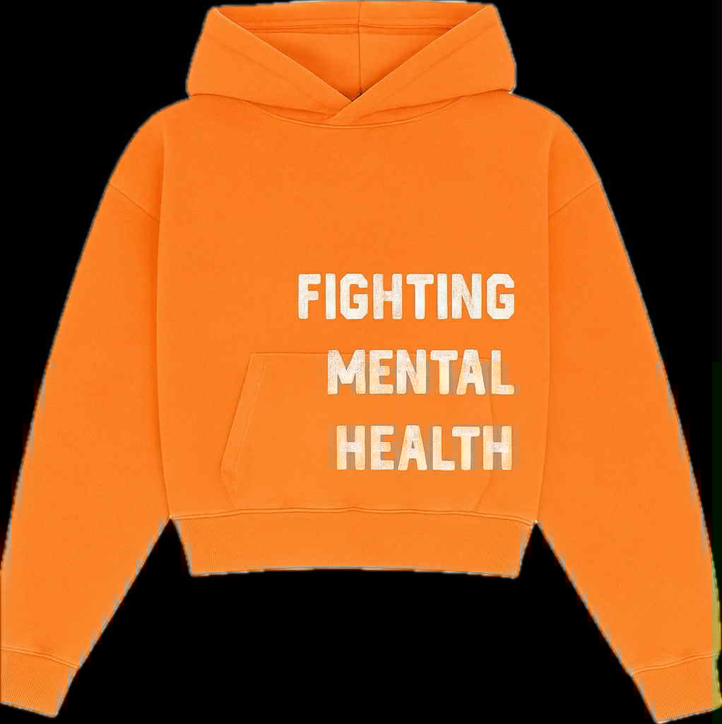 Orange FMH Hoodie Front