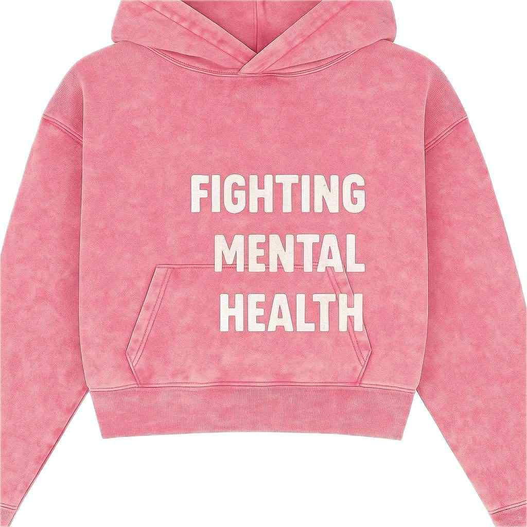 Pink FMH Hoodie Front