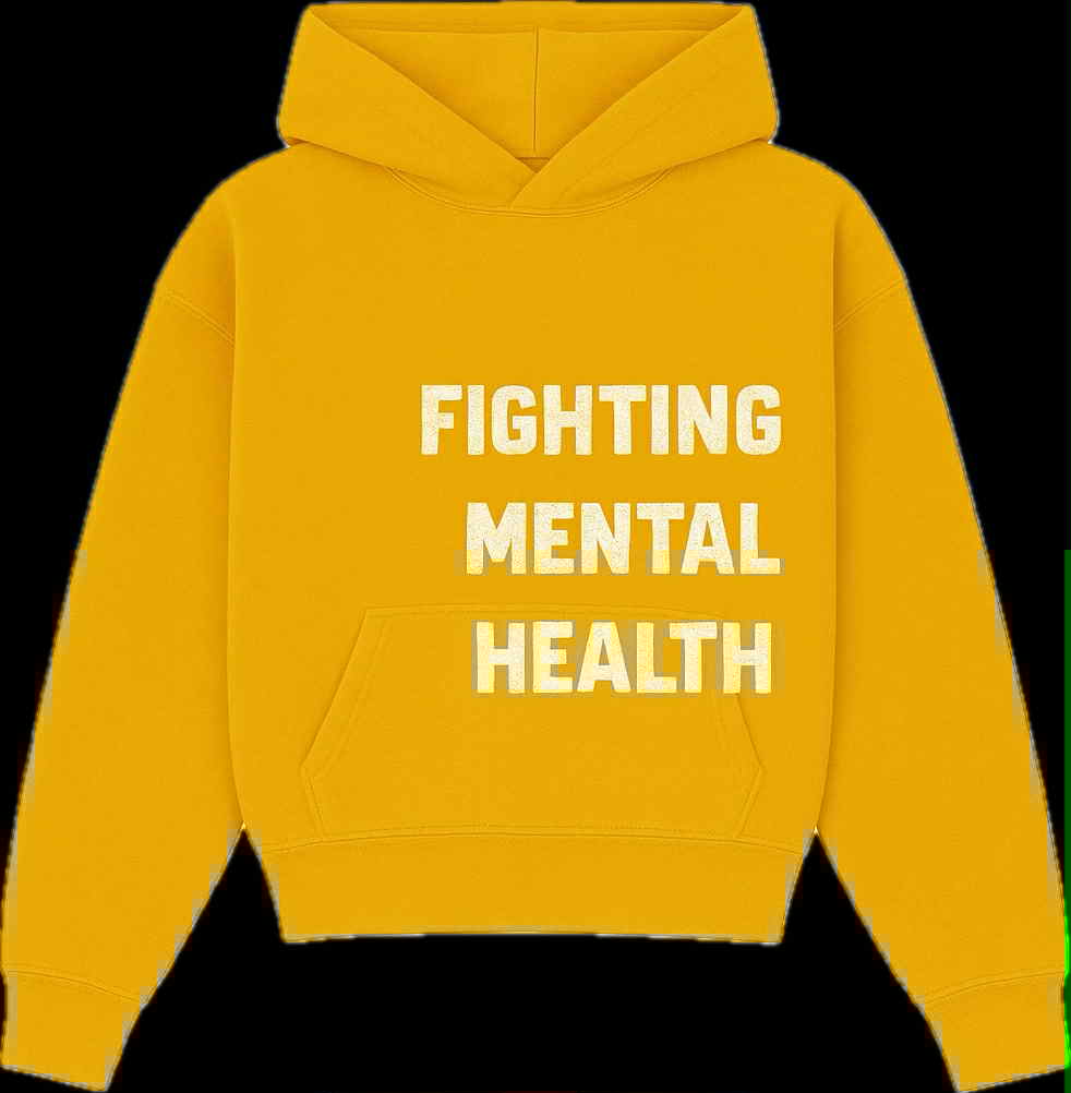 Yellow FMH Hoodie Front