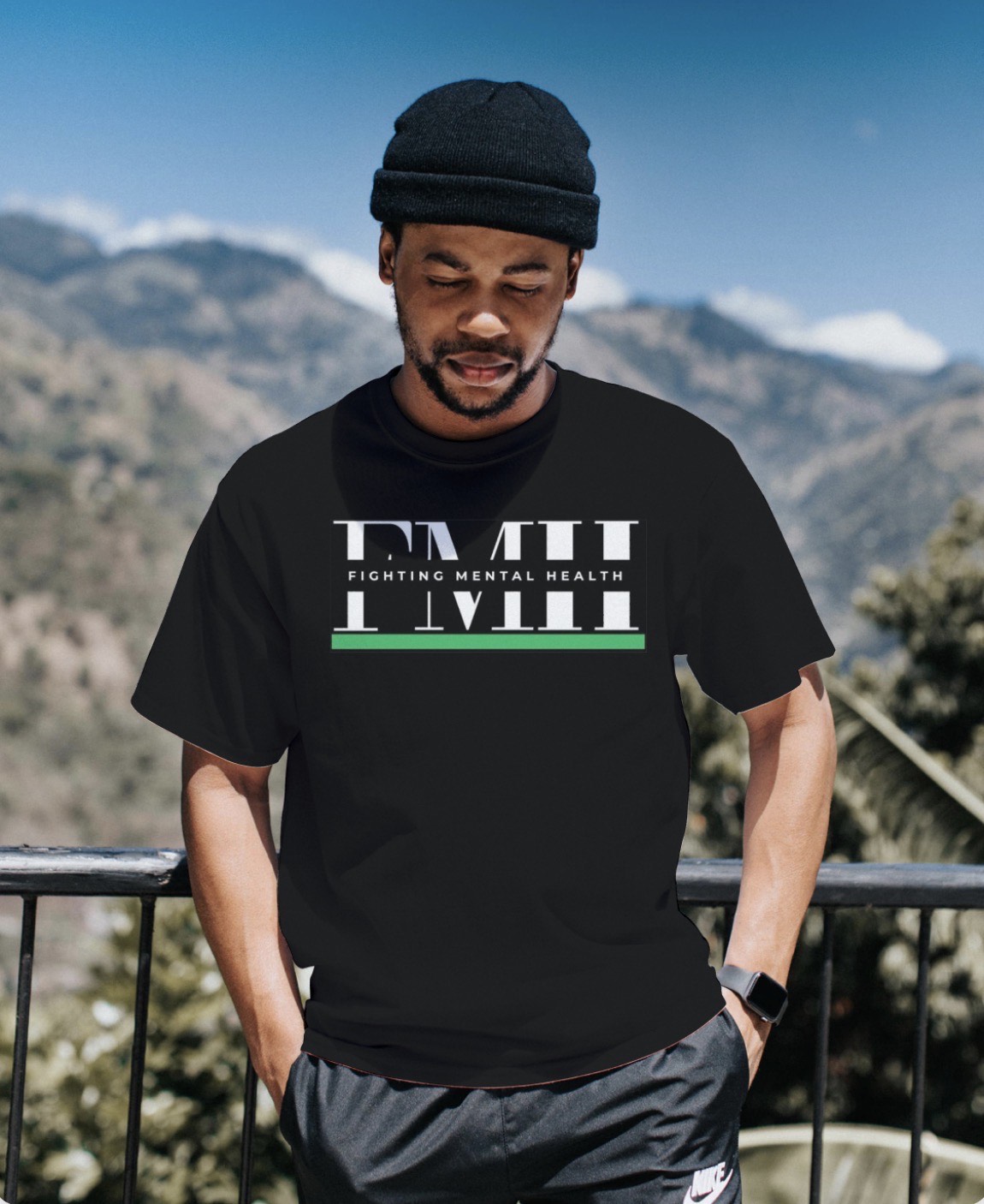 Black FMH Logo T-Shirt